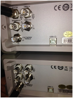 Последовательное подключение генераторов Siglent