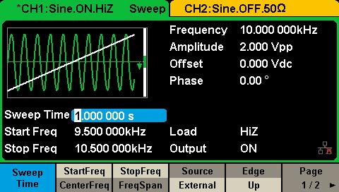 Генератор SDG1005 Siglent: создание произвольных форм сигналов