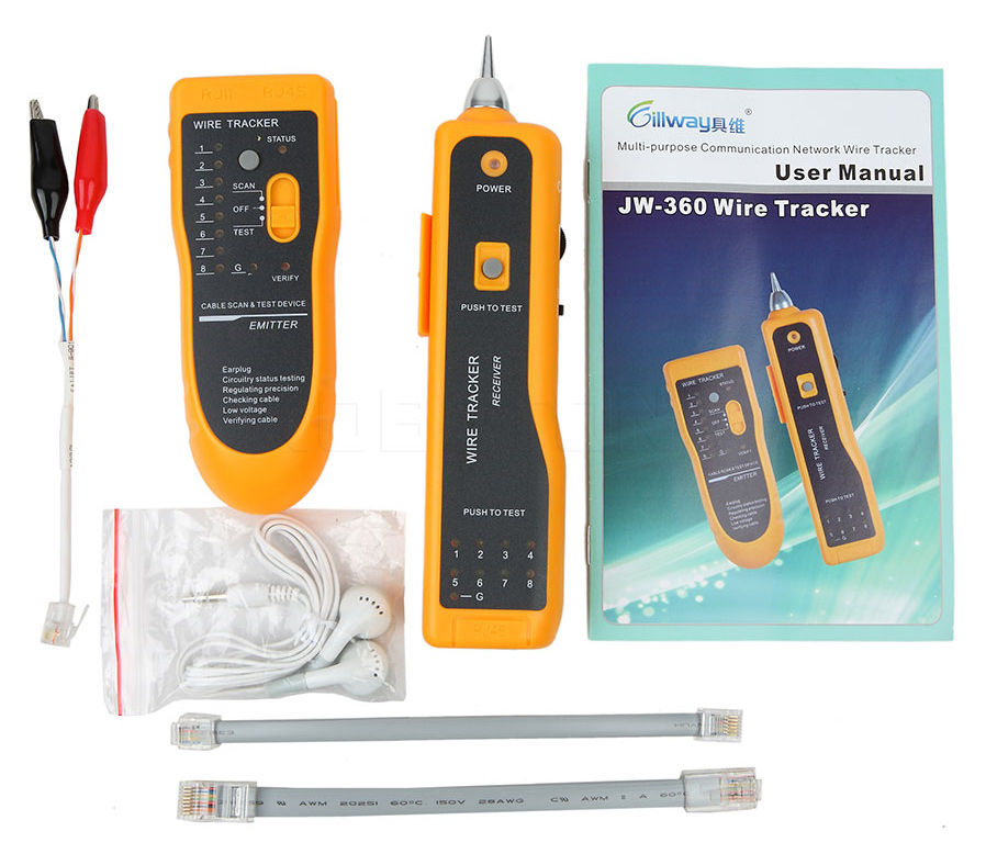 Wire Tracker многофункциональный трассоискатель кабелей и телекоммуникаций