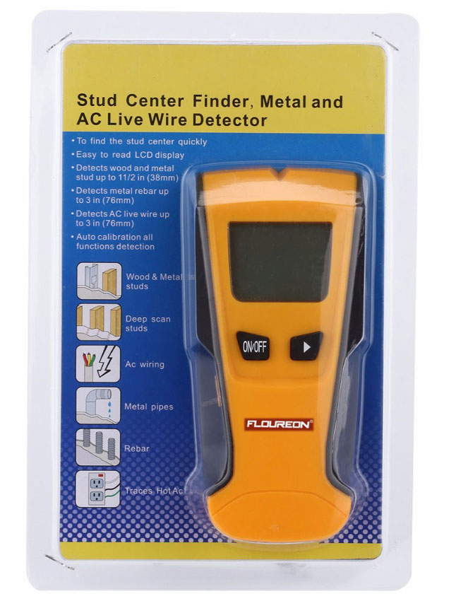 зовнішній вигляд шукача металу у стінах Stud Center Finder